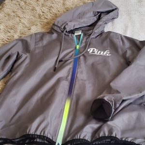 Pink by Victorias secret windbreaker jacket